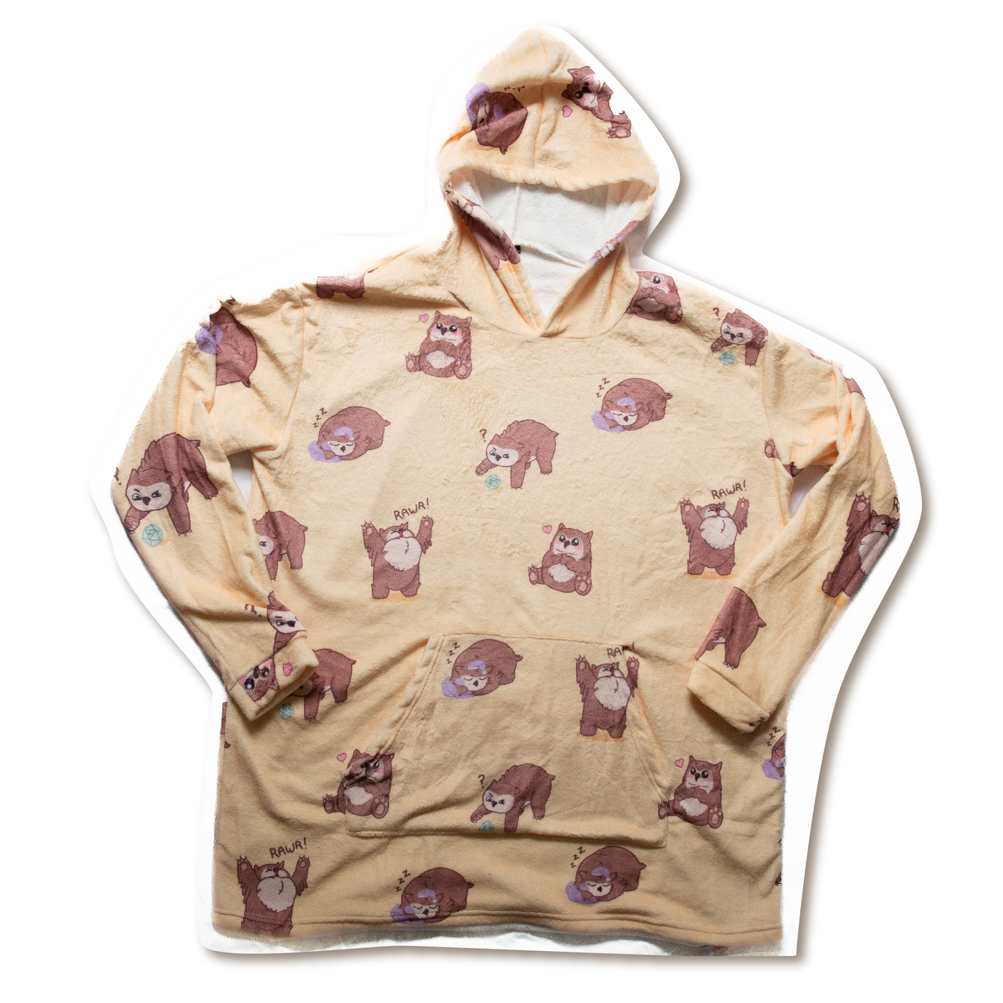 ✧Preorder✧ Owlbear Cub Blanket Hoodie