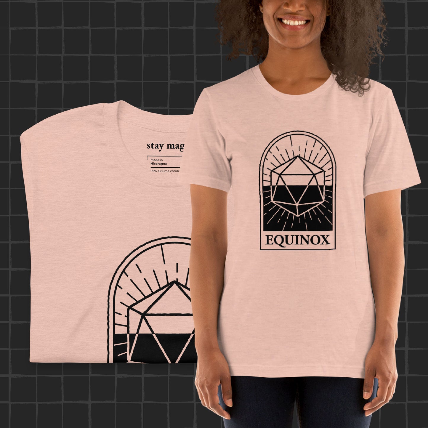 Logo unisex t-shirt - pink