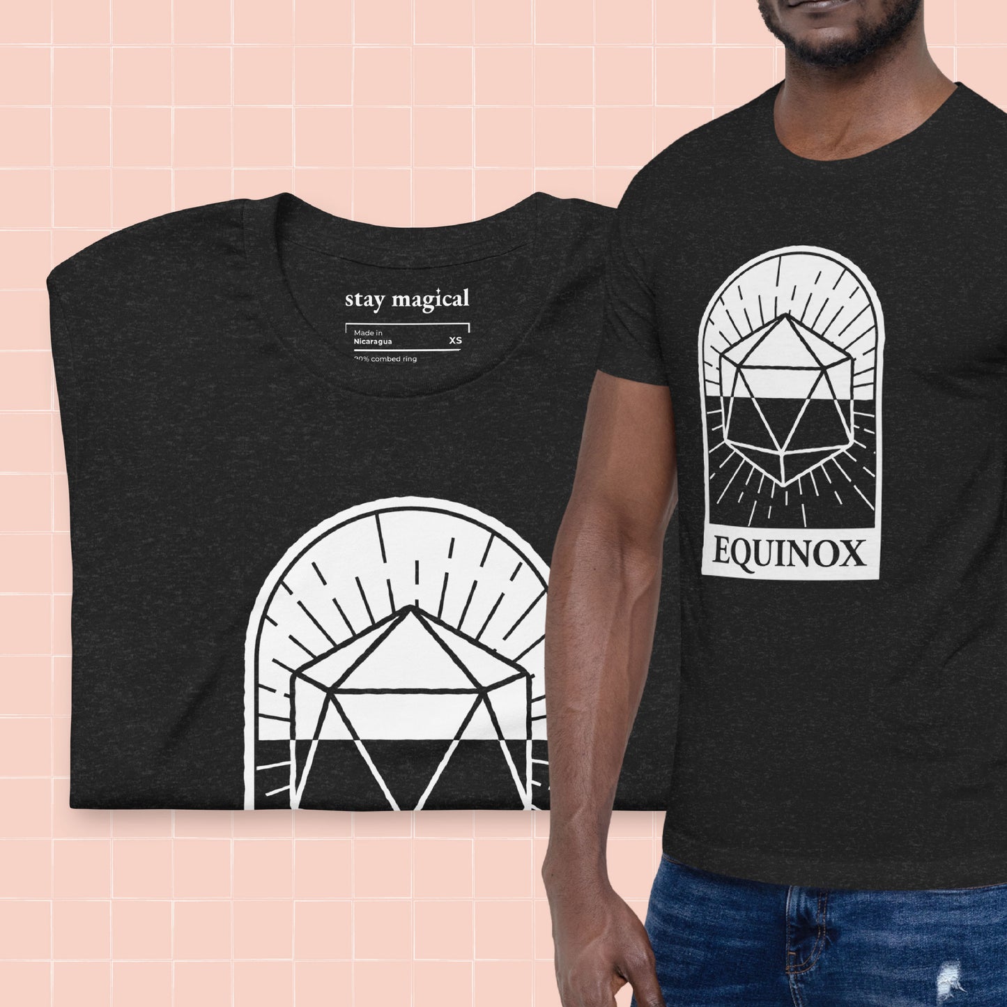 Logo unisex t-shirt - black
