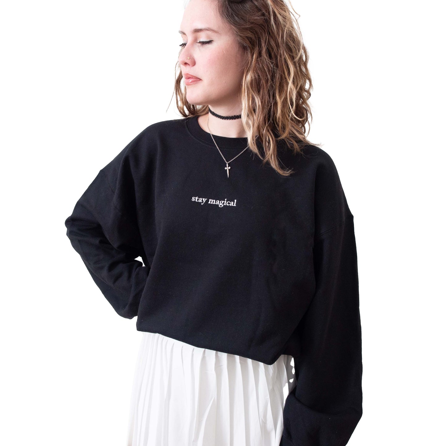 The Black Crewneck