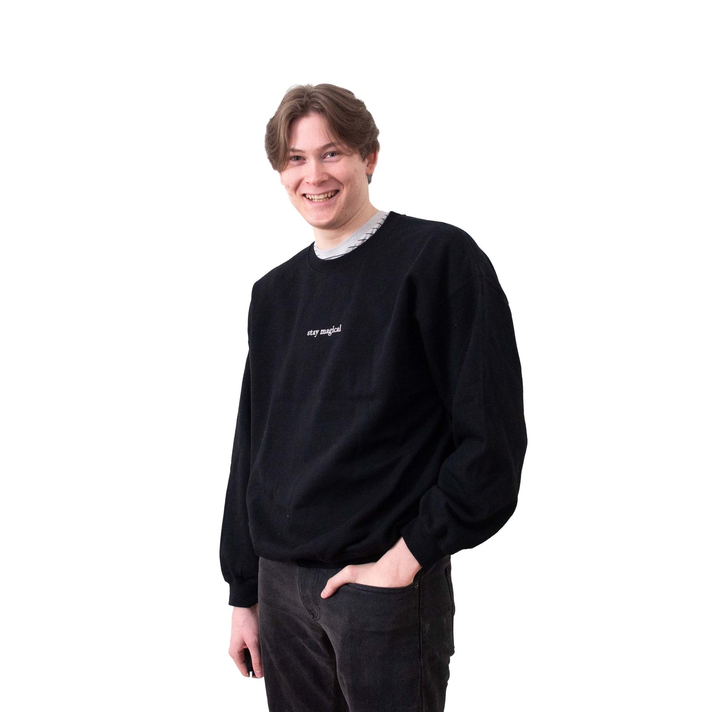 The Black Crewneck