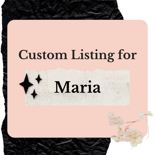 Custom 7-piece set for Maria