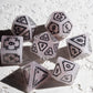 Rose Quartz dice set