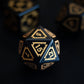 Obsidian dice set