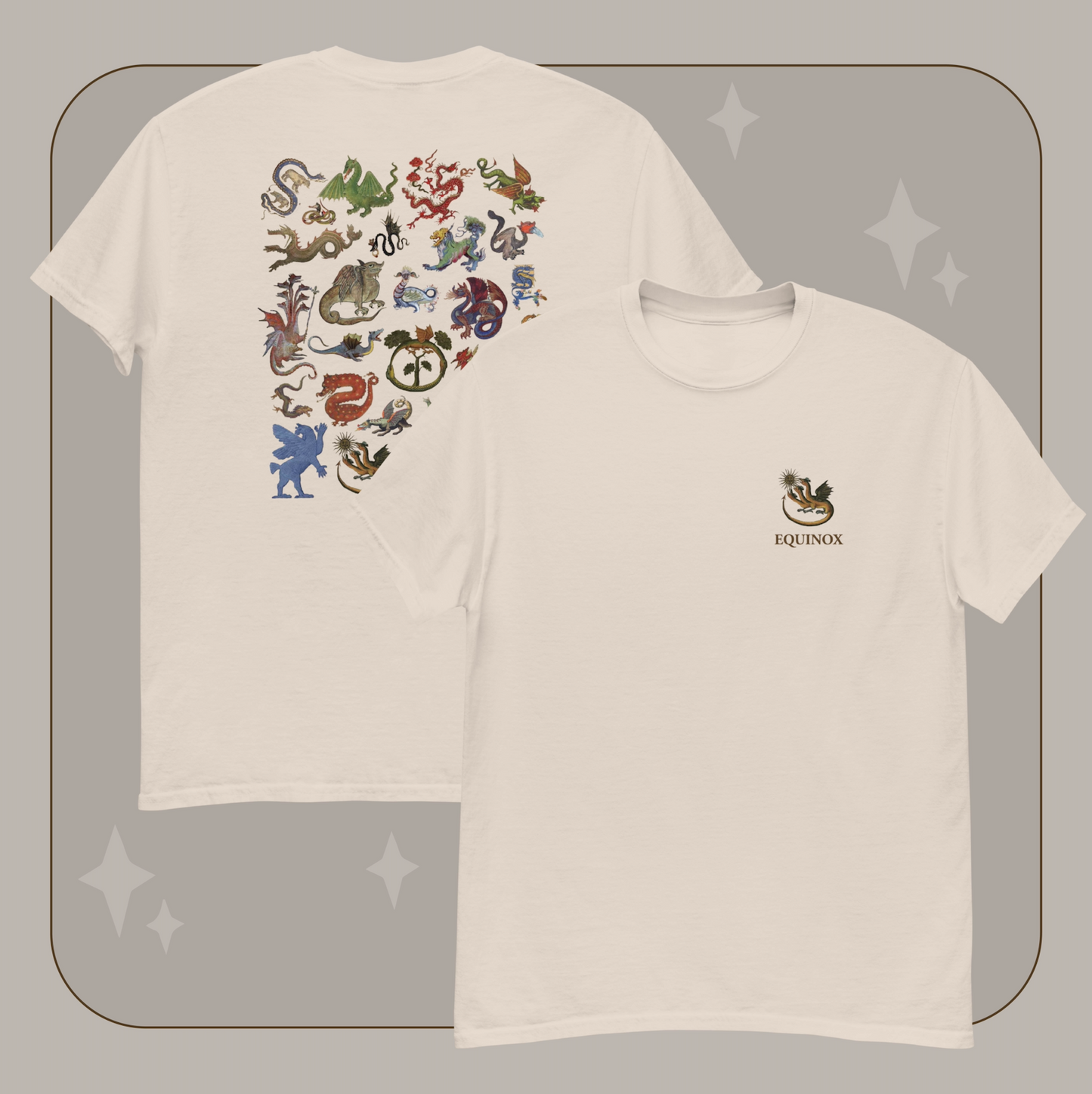Medieval Dragons classic tee