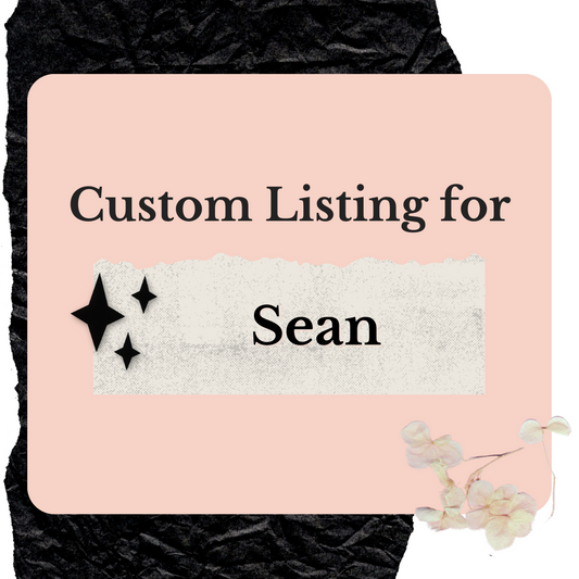 Custom 7-piece set for Sean