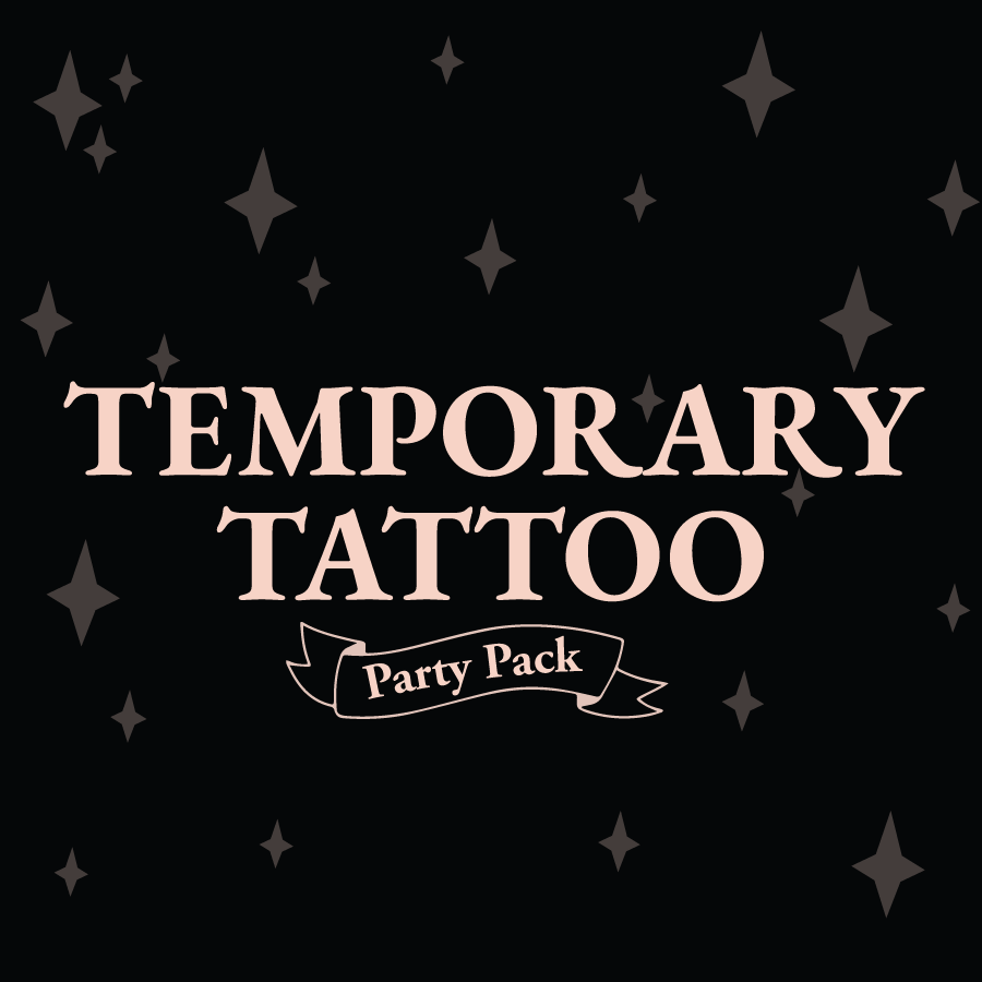 Death Save Temporary Tattoo Party Pack