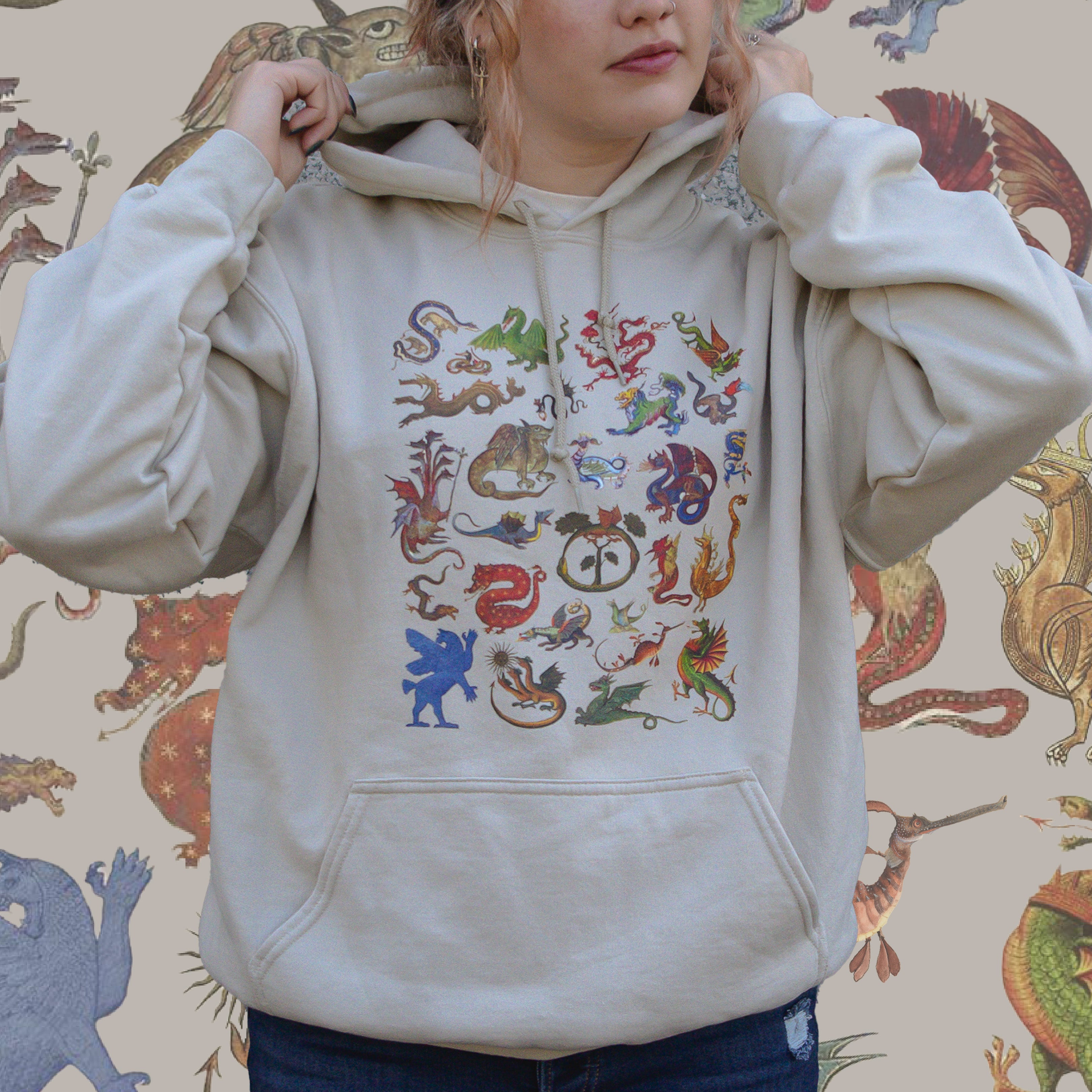 Medieval Dragons Hoodie