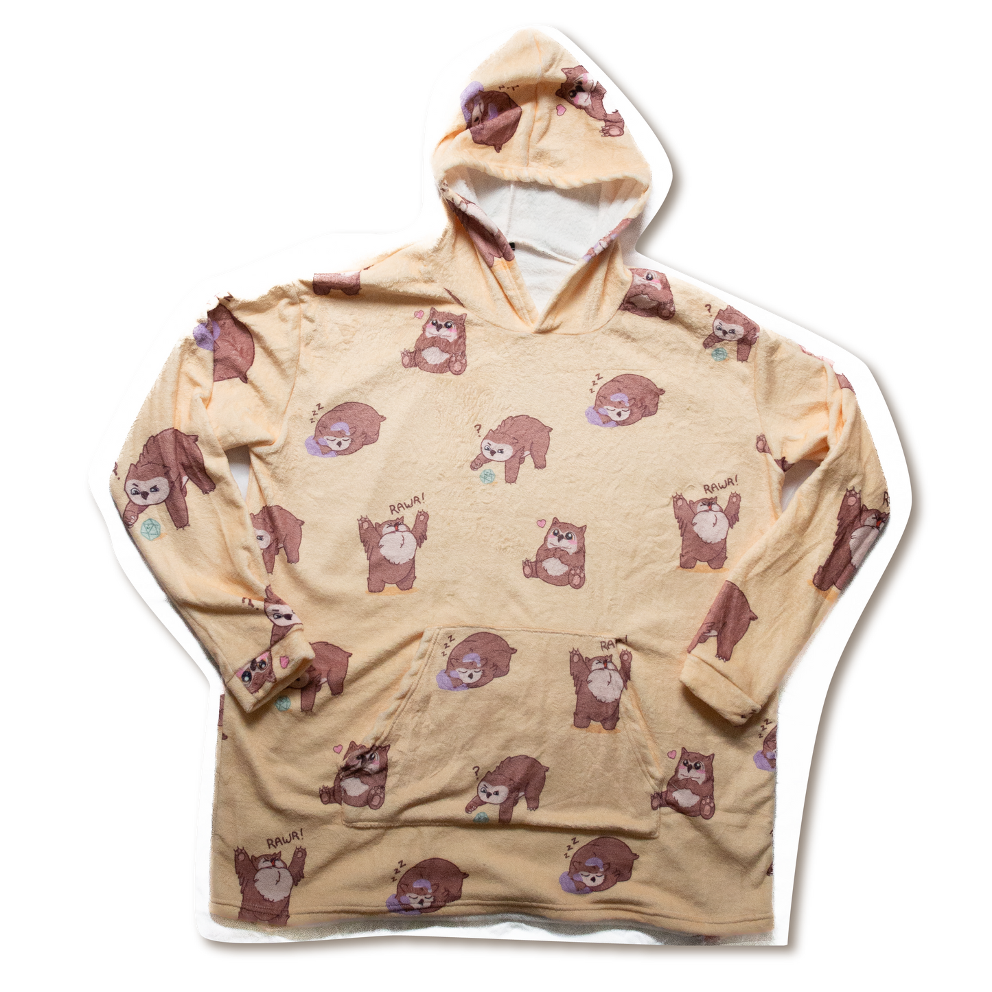 Owlbear Cub Blanket Hoodie