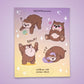 Owlbear Cub Stickers Sheet